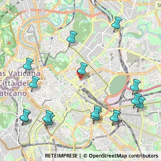Mappa Via Curtatone, 00185 Roma RM, Italia (2.98938)