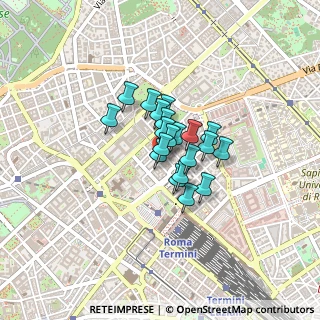 Mappa Via Gaeta, 00185 Roma RM, Italia (0.245)