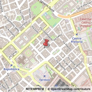 Mappa Via Gaeta,  23, 00185 Roma, Roma (Lazio)