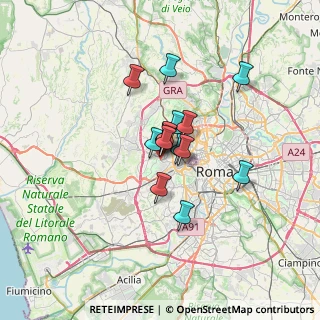 Mappa Boccea, 00168 Roma RM, Italia (4.27667)