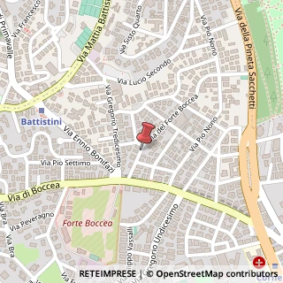Mappa Via del Forte Boccea, 18/20, 00167 Roma, Roma (Lazio)