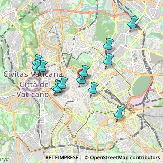 Mappa Via Sistina, 00187 Roma RM, Italia (1.90714)