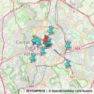 Mappa Via Sistina, 00187 Roma RM, Italia (2.2675)