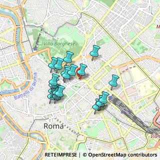 Mappa Via Barberini, 00100 Roma RM, Italia (0.7845)