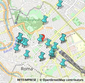 Mappa Via Barberini, 00100 Roma RM, Italia (0.999)