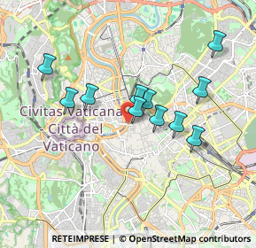 Mappa Ponte Cavour, 00186 Roma RM, Italia (1.63545)