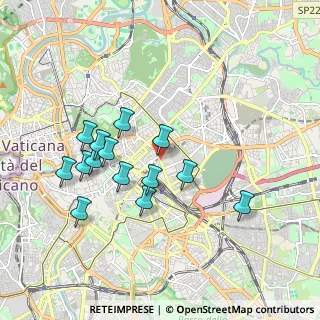 Mappa Viale Castro Pretorio, Roma RM (1.855)