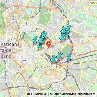 Mappa Viale Castro Pretorio, Roma RM (1.3969230769231)