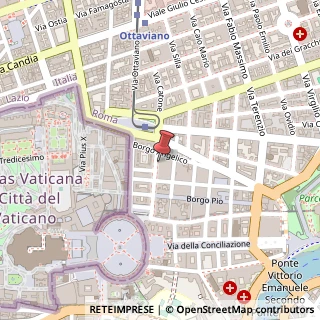 Mappa Via del Mascherino, 84, 00193 Roma, Roma (Lazio)