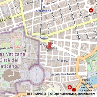 Mappa Via del Mascherino, 68, 00193 Roma, Roma (Lazio)