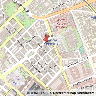 Mappa Via San Martino della Battaglia, 11, 00185 Roma, Roma (Lazio)