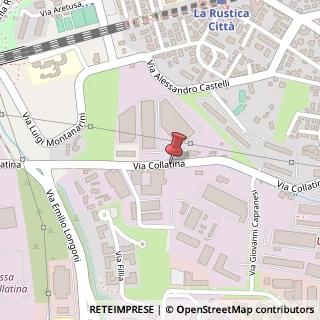 Mappa Via Collatina,  412, 00155 Roma, Roma (Lazio)