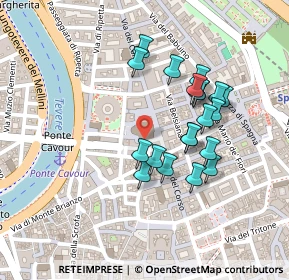 Mappa Vicolo del Grottino, 00186 Roma RM, Italia (0.2085)