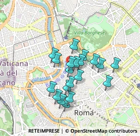 Mappa Vicolo del Grottino, 00186 Roma RM, Italia (0.723)