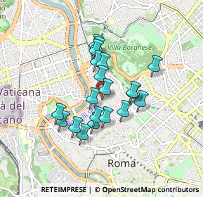 Mappa Vicolo del Grottino, 00186 Roma RM, Italia (0.7)