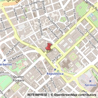 Mappa Via Venti Settembre, 98, 00187 Roma, Roma (Lazio)