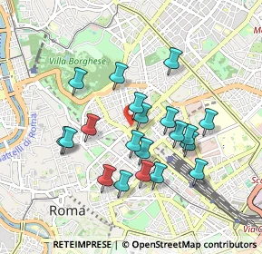 Mappa Via Venti Settembre, 00185 Roma RM, Italia (0.8525)