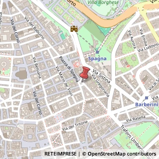 Mappa Piazza Mignanelli,  3, 00187 Roma, Roma (Lazio)
