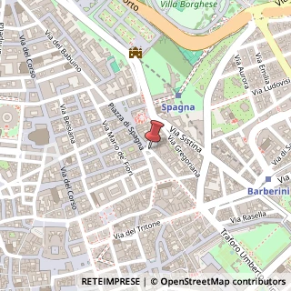 Mappa Piazza di Spagna, 42, 00187 Roma, Roma (Lazio)