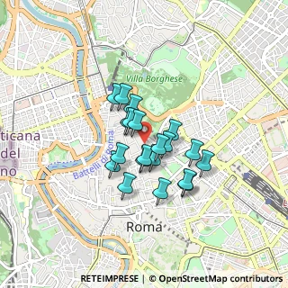 Mappa Piazza di Spagna, 00187 Roma RM, Italia (0.624)