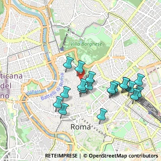 Mappa Piazza di Spagna, 00187 Roma RM, Italia (0.9795)