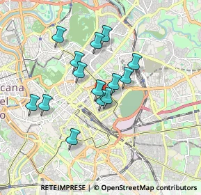 Mappa Policlinico- Viale Universita', 00161 Roma RM, Italia (1.54071)