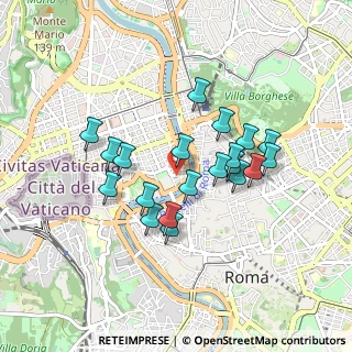 Mappa Via Luigi Calamatta, 00193 Roma RM, Italia (0.7935)