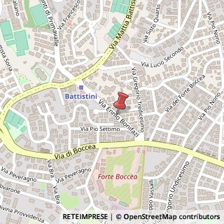 Mappa Via Ennio Bonifazi, 36, 00167 Roma, Roma (Lazio)