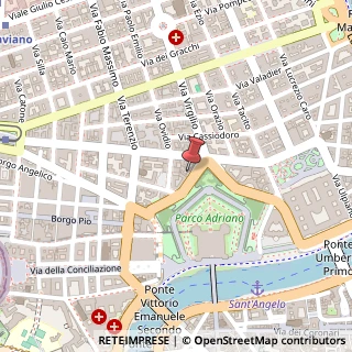 Mappa Piazza Adriana, 5, 00193 Roma, Roma (Lazio)