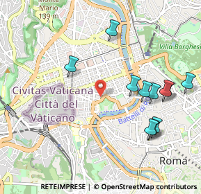 Mappa 00193 Roma RM, Italia (1.15364)