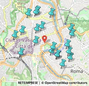 Mappa 00193 Roma RM, Italia (1.0705)