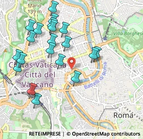 Mappa 00193 Roma RM, Italia (1.1315)