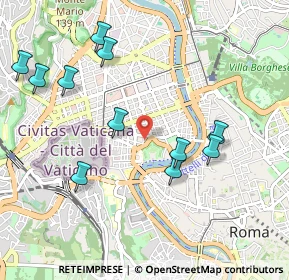 Mappa 00193 Roma RM, Italia (1.14364)