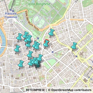 Mappa Via Mantova, 00187 Roma RM, Italia (0.531)