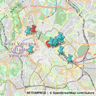 Mappa Via degli Artisti, 00187 Roma RM, Italia (1.28818)