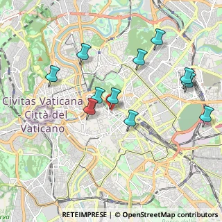 Mappa Via Mantova, 00187 Roma RM, Italia (2.08091)