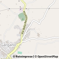 Mapa Vico del Gargano