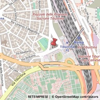 Mappa Via Guido Mazzoni, 40, 00162 Roma, Roma (Lazio)