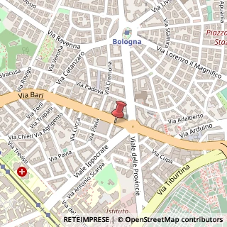Mappa Via Catania, 74, 00161 Roma, Roma (Lazio)