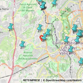 Mappa Via Luigi Bilio, 00167 Roma RM, Italia (3.1975)