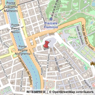 Mappa Via dell'Oca,  27, 00186 Roma, Roma (Lazio)