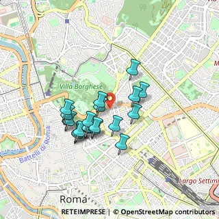 Mappa Via Abruzzi, 00187 Roma RM, Italia (0.763)