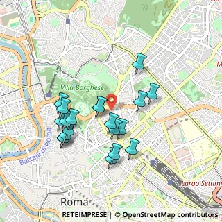 Mappa Via Abruzzi, 00187 Roma RM, Italia (0.9135)