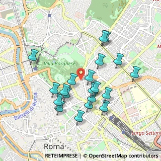Mappa Via Abruzzi, 00187 Roma RM, Italia (0.9245)