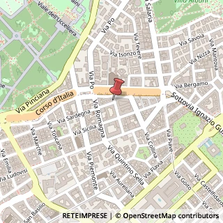 Mappa Via Sardegna, 50, 00187 Roma, Roma (Lazio)