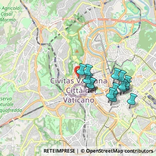 Mappa Via Andrea Doria, 00195 Roma RM, Italia (1.905)