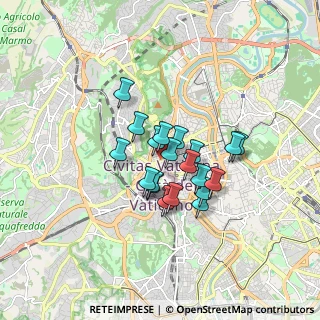 Mappa Via Paleario Aonio, 00195 Roma RM, Italia (1.2405)