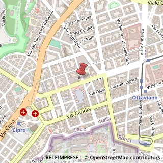 Mappa Via A. Doria, 20-22, 00195 Roma, Roma (Lazio)
