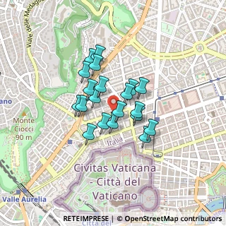 Mappa Via Andrea Doria, 00195 Roma RM, Italia (0.313)