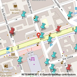 Mappa Via Paleario Aonio, 00195 Roma RM, Italia (0.107)